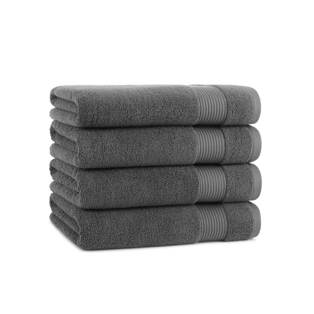 Soft & Absorbent Bath Towels 4 Pack, 100 Soft Cotton, Quickdrying