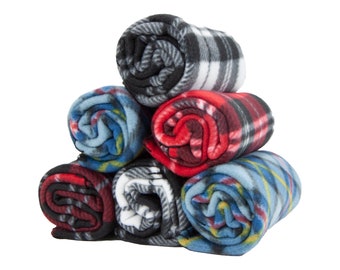 small fleece dog blanket