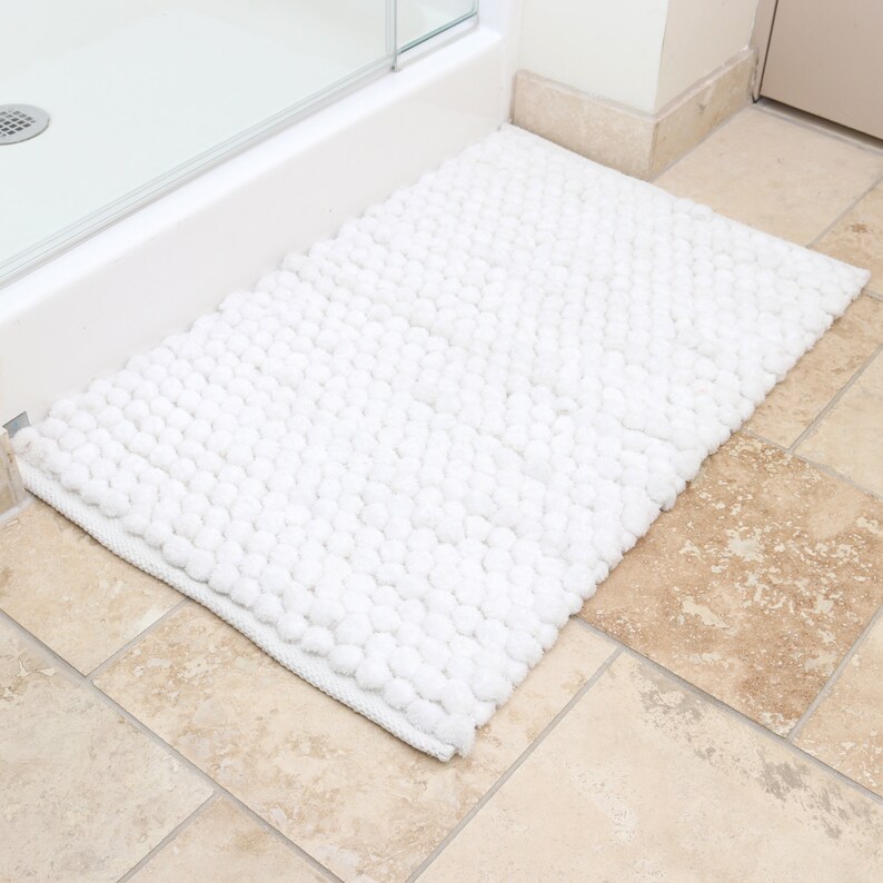 Microfiber Bath Rug 20 x 34 Color Options Etsy