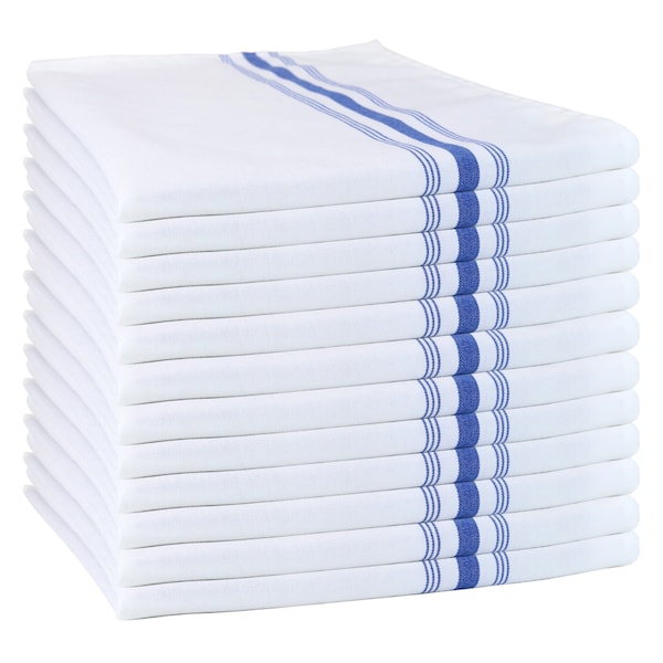12 Pack of Bistro Napkins - 18 x 22 - Color Options - Restaurant Quality Spun Polyester Napkins