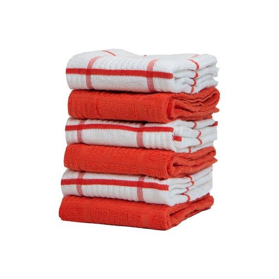 Sloppy Chef Farm Fresh Red Truck Kitchen Towel 2-Piece Set (Bulk