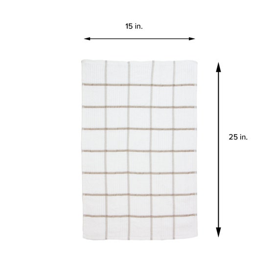 Anti-Microbial White Kitchen Hand Towel