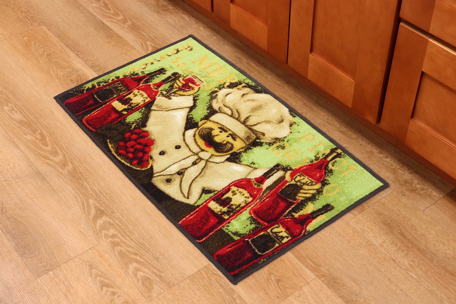 Sloppy Chef Printed Kitchen Rug 18 x 30 in Chef Design Etsy