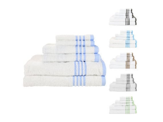 24  new white hotel a grade 100% cotton ringspun hand towels 16x27 r 