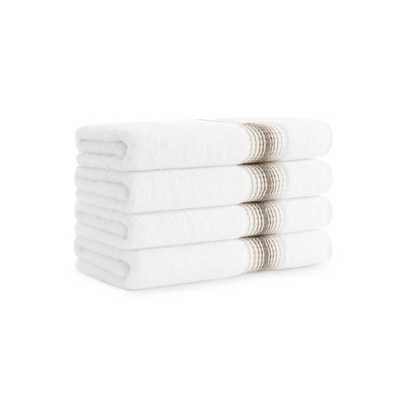 Luxury Turkish Hand Towels, 4-pack, 18x32, 600 GSM, Soft, Plush