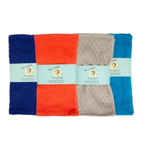 The Sloppy Chef Microfiber Dish Cloths Pack of 6 Assorted Designs New Polyester The Sloppy Chef Microfiber Dish Cloths Pack of 6 Assorted Designs New Polyester