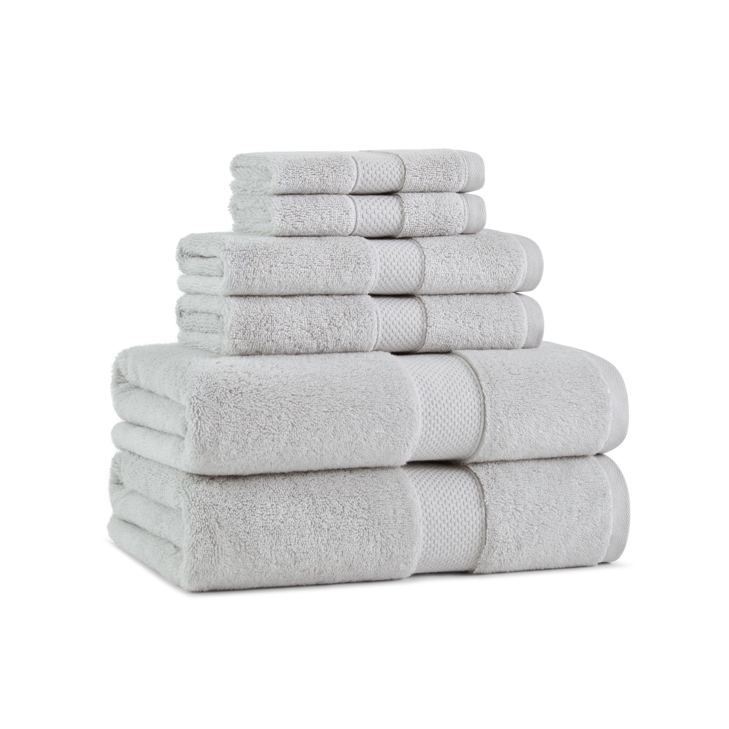 6 Pk 100% Ring Spun Cotton Washcloths Extra Soft, Highly Absorbent, 1.4  Lbs/Dz