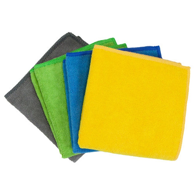 Silversure Antimicrobial Treated Microfiber Cleaning Cloths Etsy