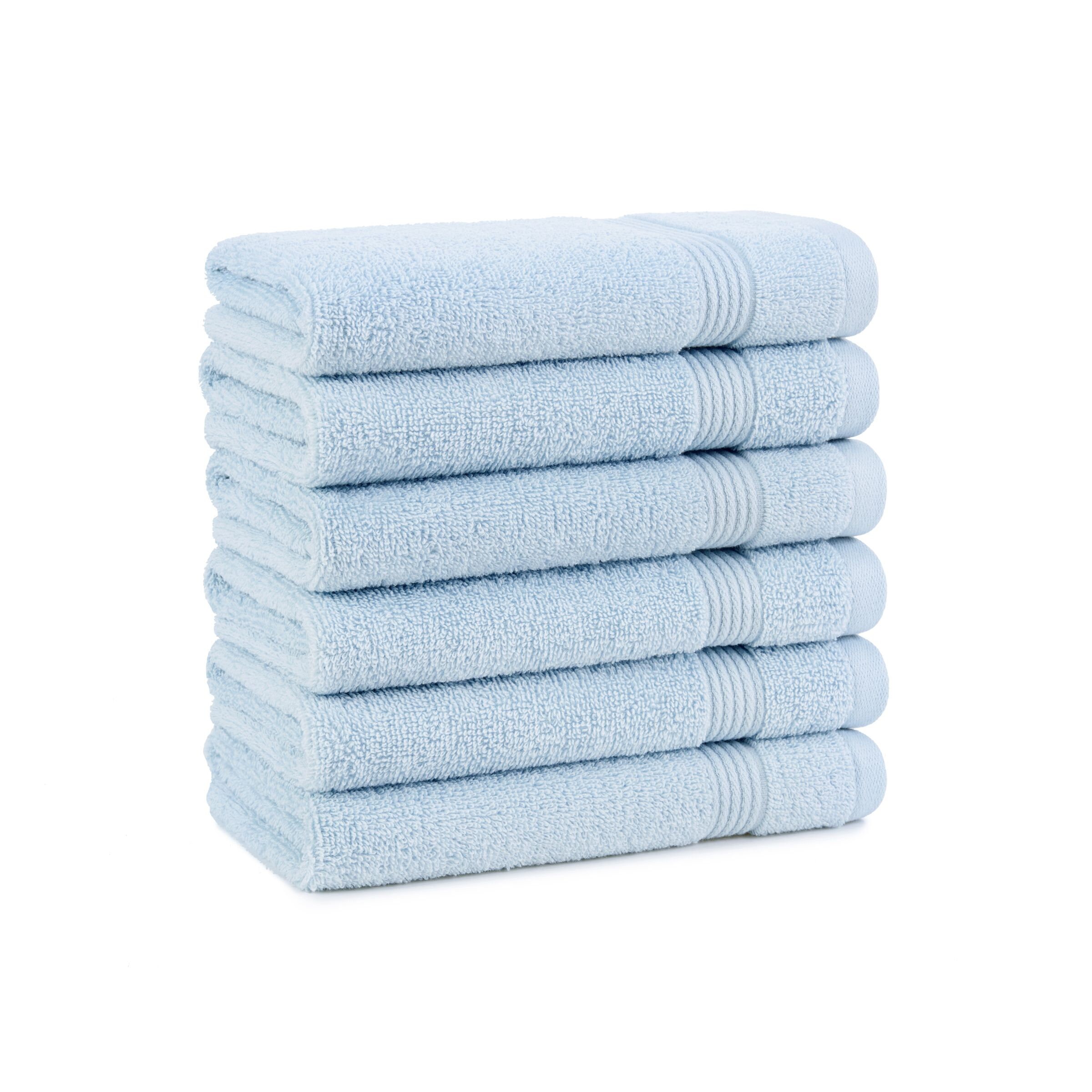  ECO Towels 6-Pack Bath Towels - Extra-Absorbent - 100% Cotton -  27in x 54in - Towels for Bathroom - Extra Large Shower Towels : Home &  Kitchen