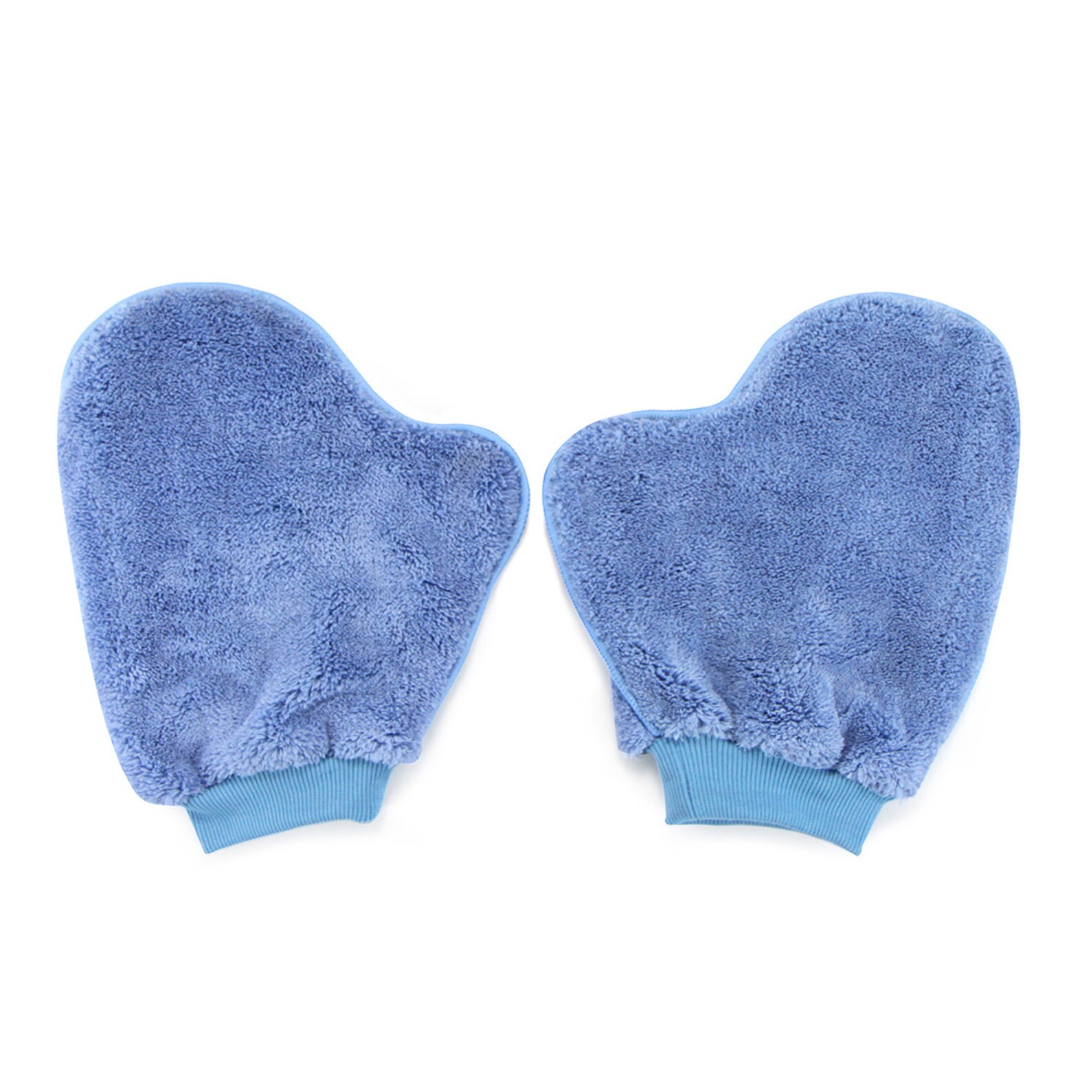12 Pack of Microfiber Dusting Mitts Blue Etsy