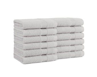  ECO Towels 6-Pack Bath Towels - Extra-Absorbent - 100% Cotton -  27in x 54in - Towels for Bathroom - Extra Large Shower Towels : Home &  Kitchen