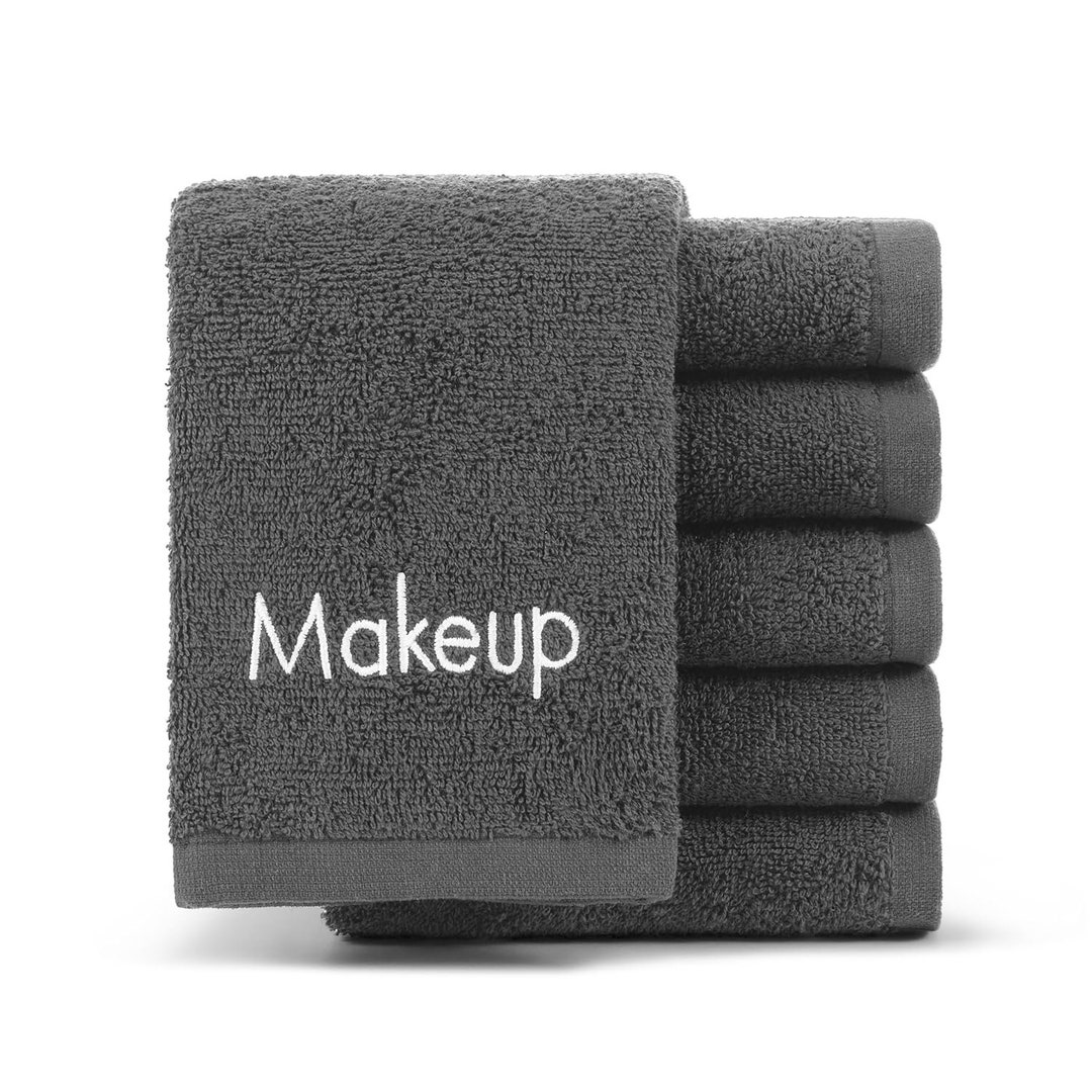 Cotton Makeup Remover Cotton Wash Cloth pack of 6 100 Cotton Soft Quick Dry Fingertip Face