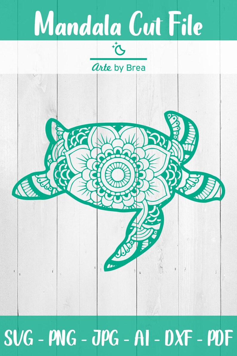 Download Turtle svg Turtle Mandala svg Turtle silhouette svg ...