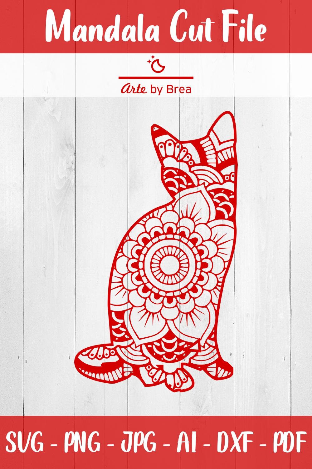 Download Cat svg Cat Mandala svg Cute Animal svg Cut File Cutting ...