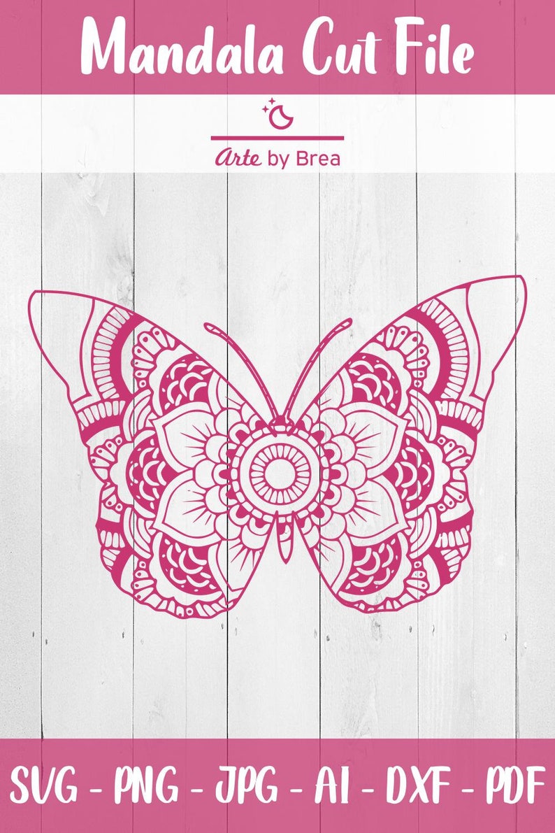 Free Free 146 Simple Mandala Butterfly Svg SVG PNG EPS DXF File