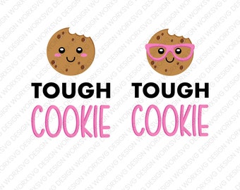 Galleta dura con y sin gafas SVG, PDF imprimible, archivos cortados SVG, galleta dura PNG, descarga instantánea, descarga digital, clipart SVG
