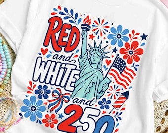 250 ans, 4 juillet américain png, fête de l'indépendance png, motifs par sublimation, girly usa png thumbnail