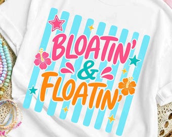 Boot N Floatin PNG, Lake Life Sommer Sublimationsdesign (Digitaler Download)