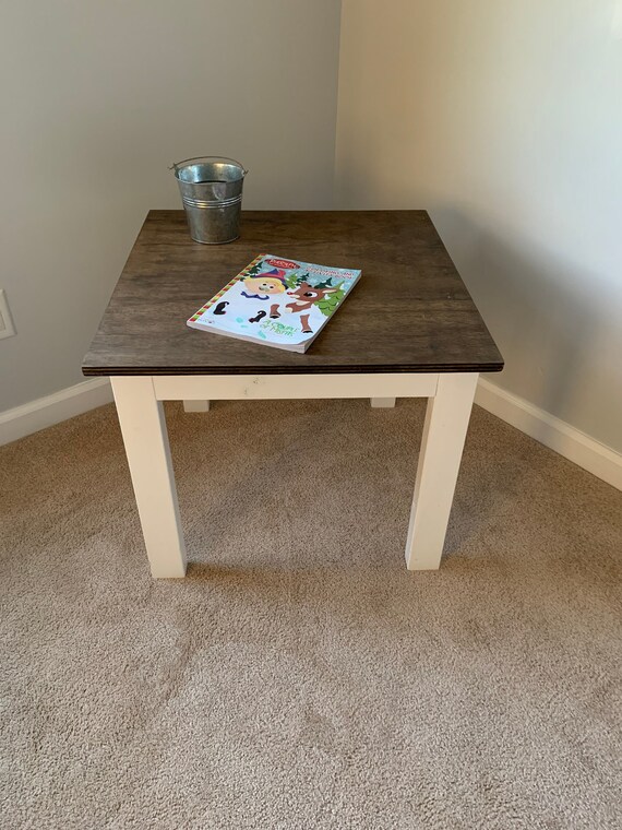 Kids Farmhouse Table Kids Craft Table | Etsy