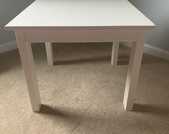 Kids Farmhouse Table, Kids Craft Table