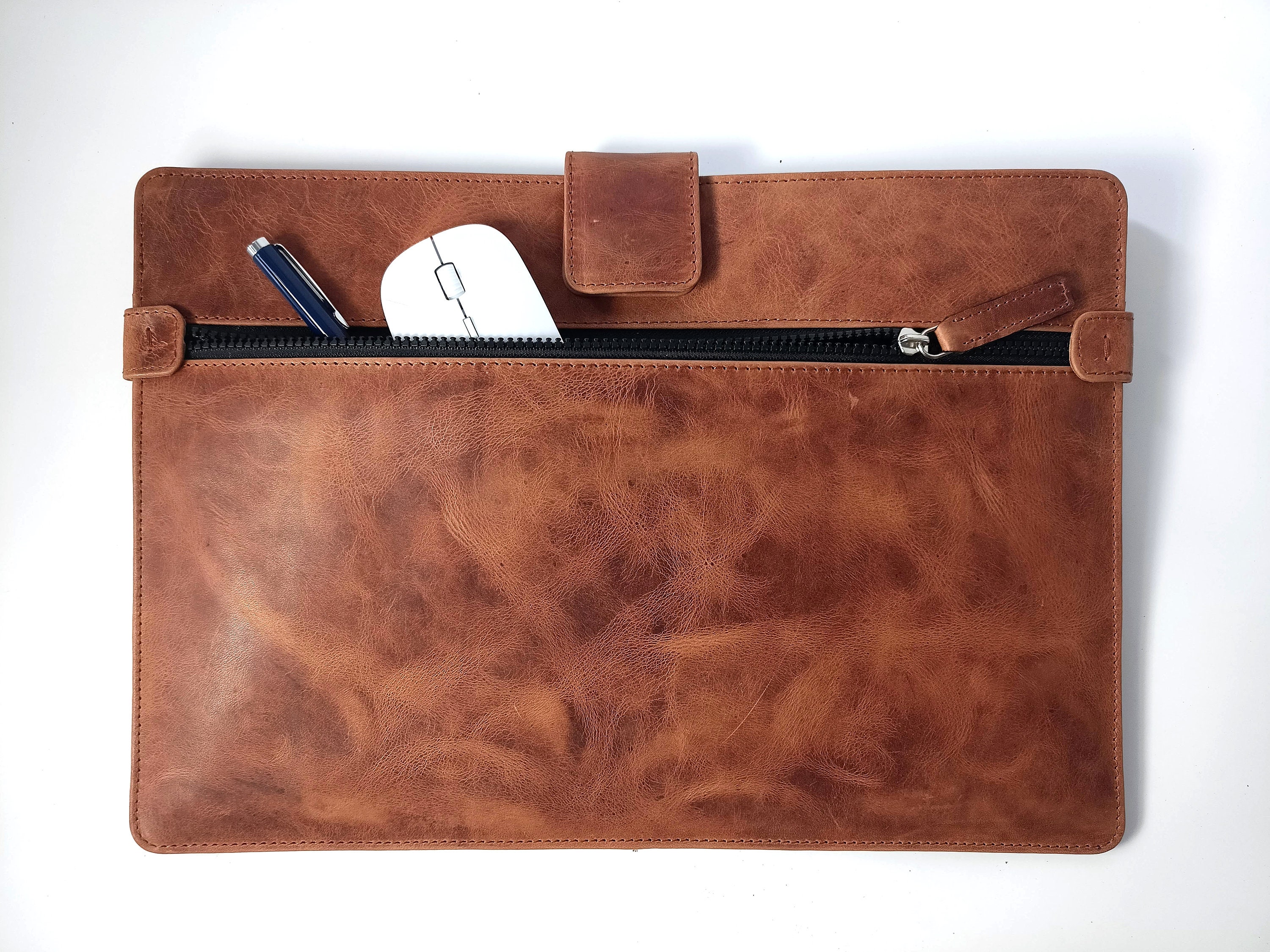 Dell XPS Leather Case Personalized Leather Laptop Sleeve 13in - Etsy UK