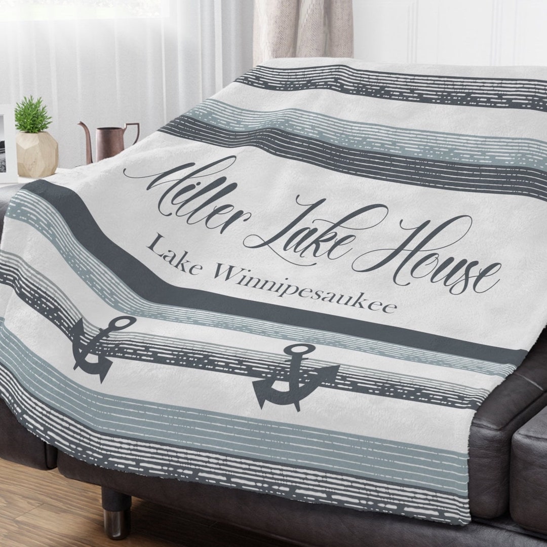 Custom Jordan lake Blanket