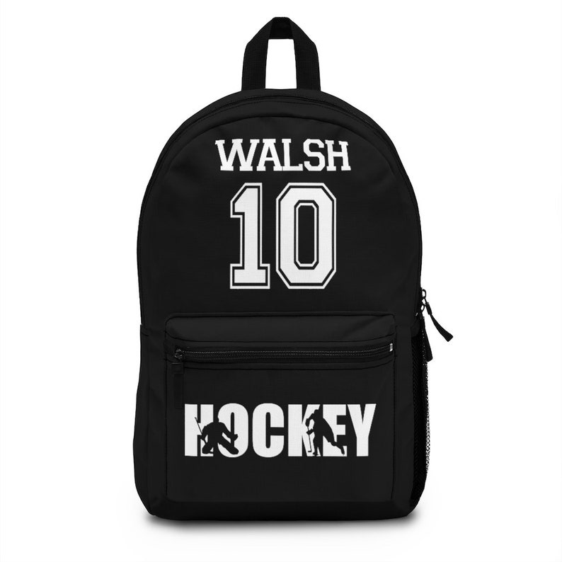 Personalized Hockey Kid Backpack Made in USA Hockey Etsy