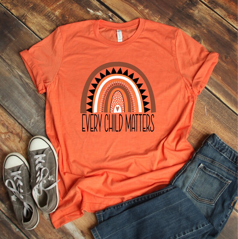 orange shirt that supports indigenous