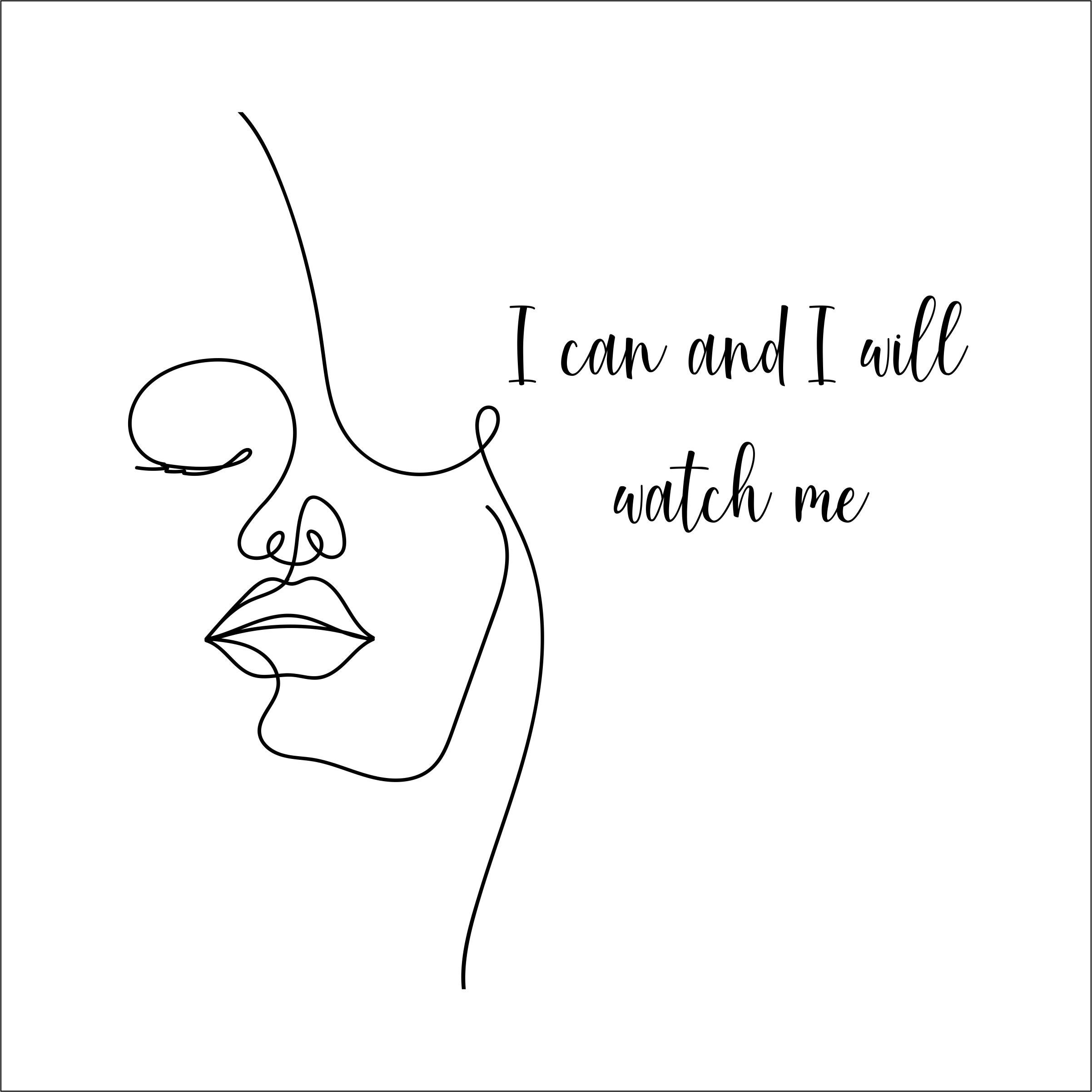 Positive Affirmations Printable Empowering Women Digital Prints ...