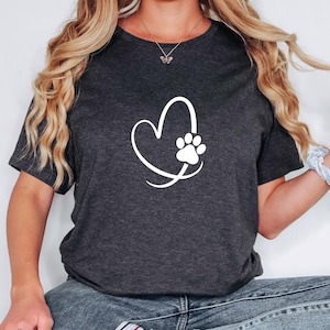 heart paw print printable svg pdf png file digital download file digital print dog love paw heart cute download paw print hearts modern