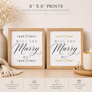 will you marry me digital print marriage proposal downloadable bride groom fiance printable will you marry me today tomorrow forever