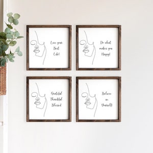 empowering women printable wall art inspirational women downloadable prints positive affirmations believe in yourself digital prints best
