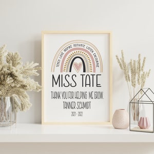 teacher appreciation gift printable, downloadable teacher appreciation gift, personalized, printable, teacher appreciation, digital print
