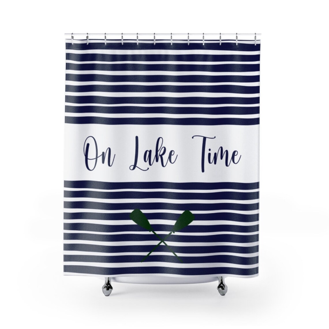 Lake House Shower Curtain On Lake Time Shower Curtain Etsy