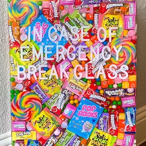 Custom Candy Wall Art Resin Large
