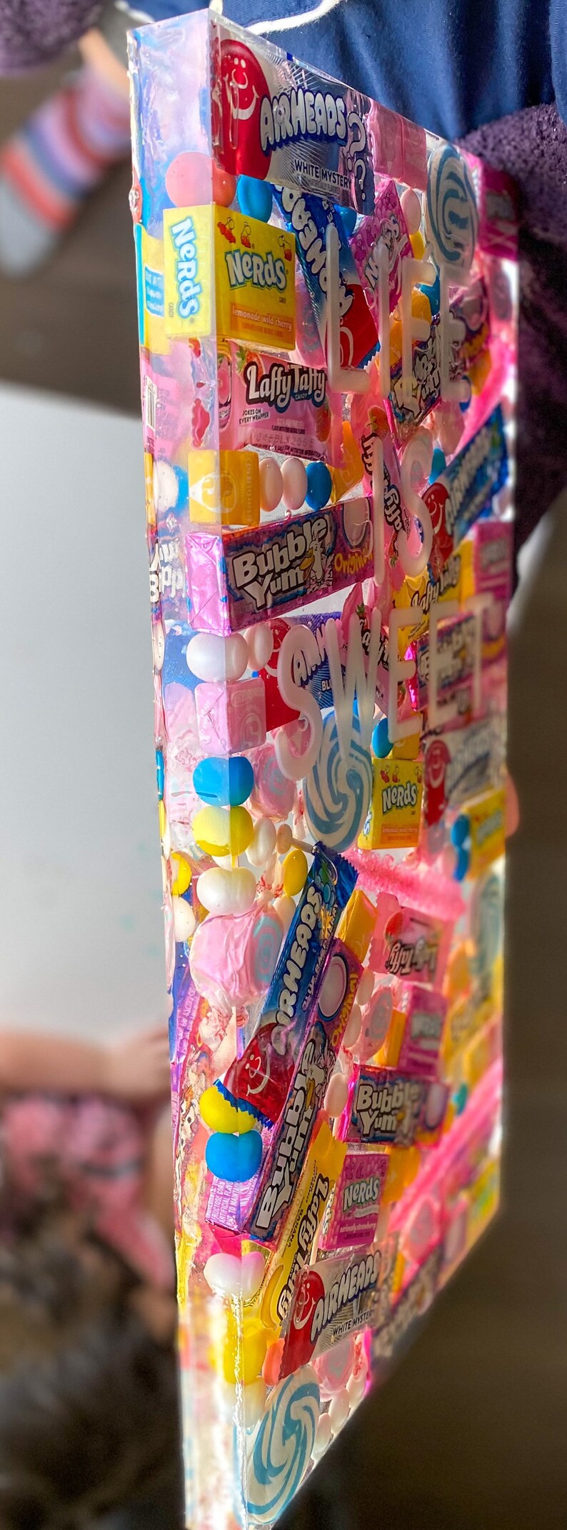 Candy Wall Art Custom Order 18x9 Resin Candy Art Etsy