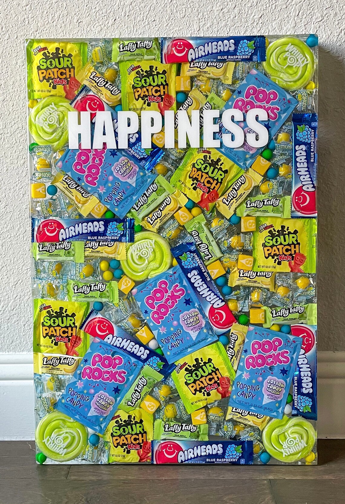 Custom Candy Wall Art Resin Large - Etsy