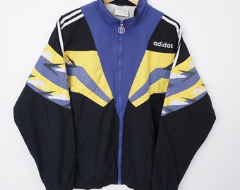 Vintage Shelljacket Sportjacket Windbreaker Sports Jacket 80s 90s Size M