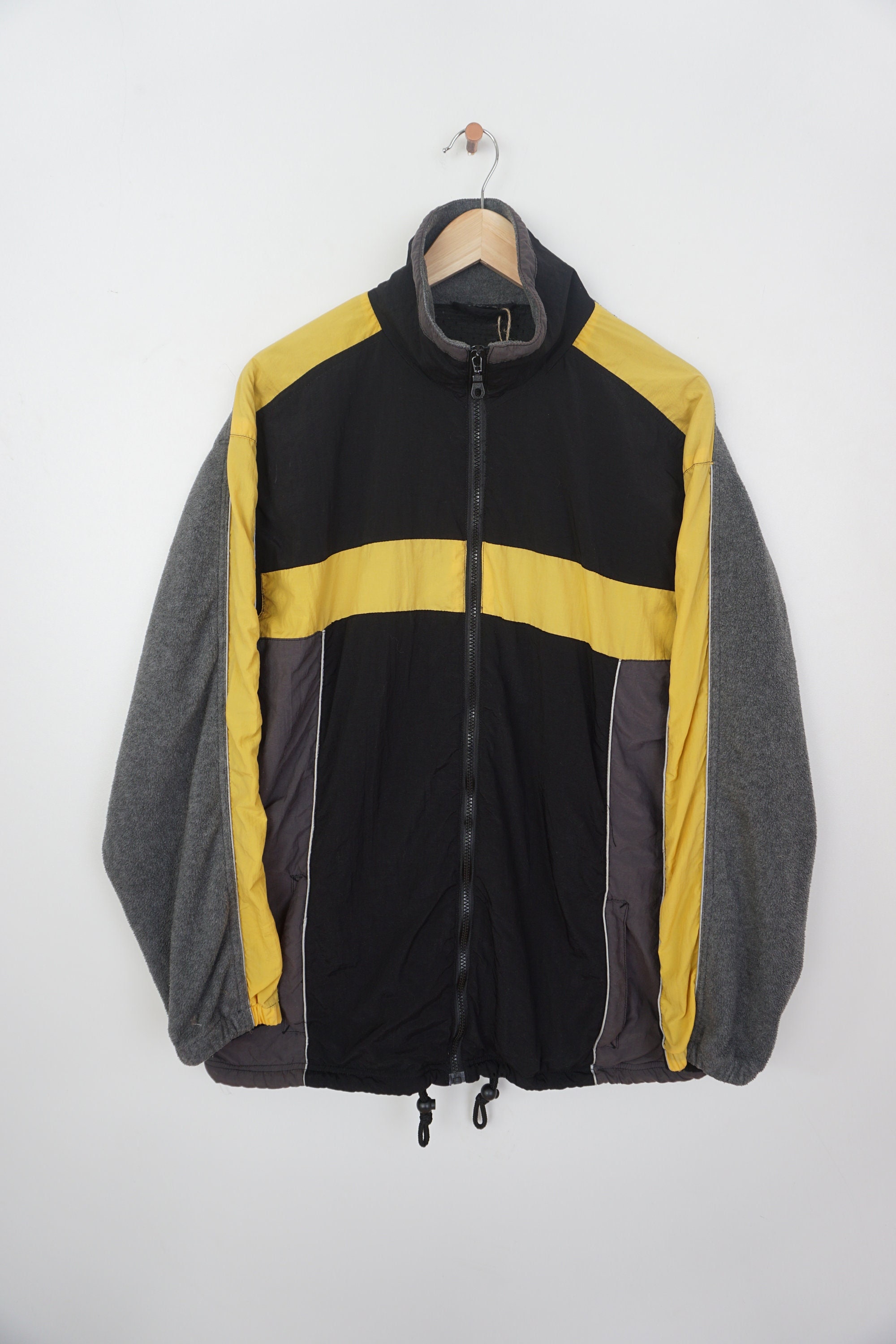 Rare Vintage Coleman Fleece Sweater Jacket / Pile Jacket Style