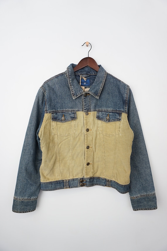 Style & Co Two-Tone Denim Jacket, Created for Macy's - Macy's