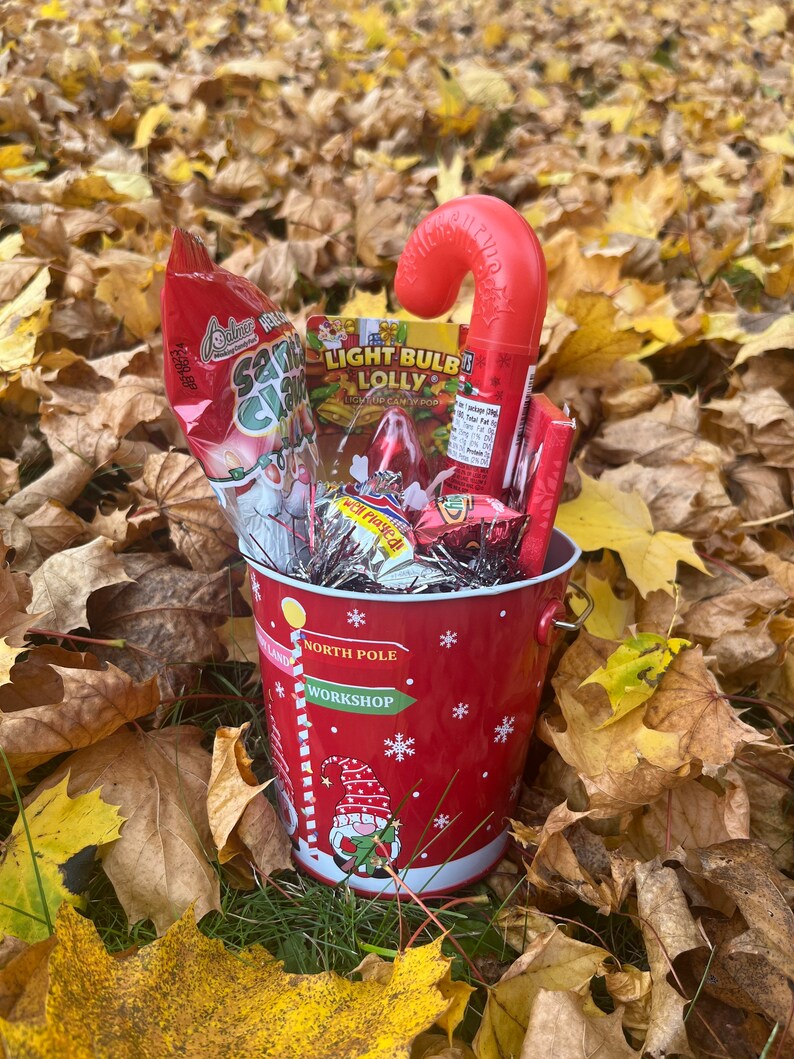 Christmas Mini Gift Bucket / Holiday Gift Basket Etsy Canada