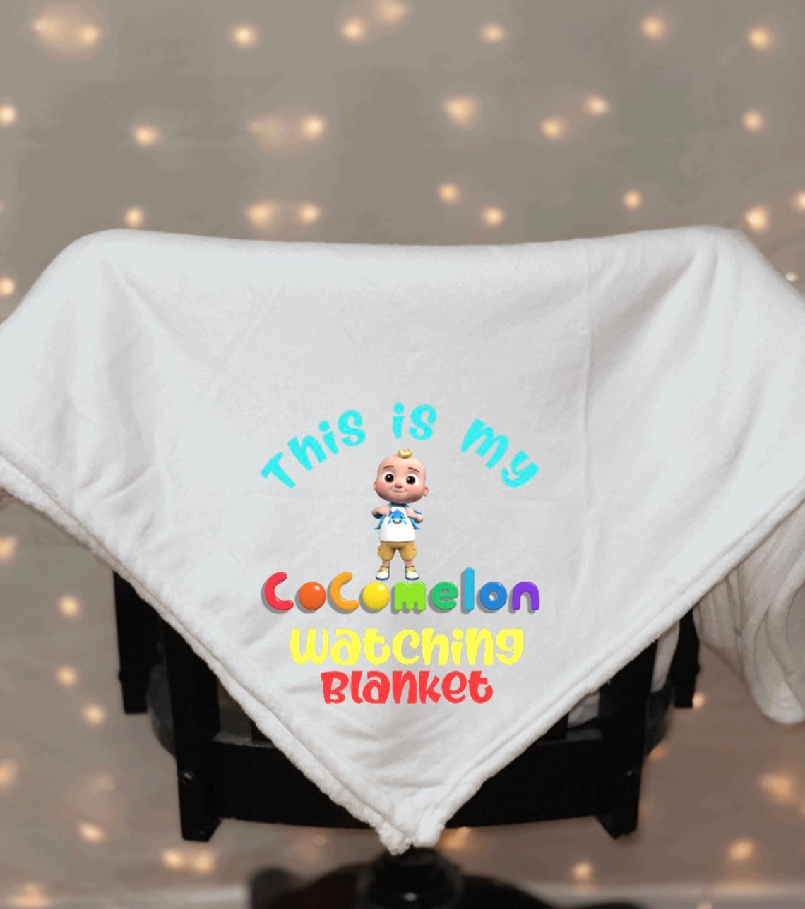 This is my watching blanket fleece jj baby infant Etsy