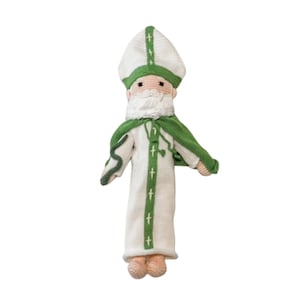 St. Patrick | St. Patrick of Ireland | Catholic Doll | First Communion Gift | Catholic Gift