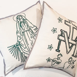 Miraculous Medal Pillow Set