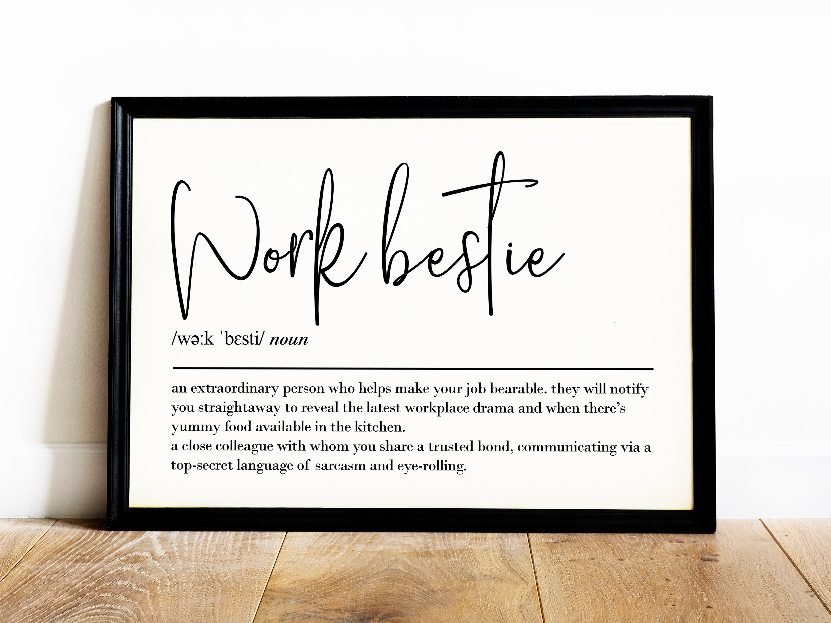 Work Bestie Presents
 Work Bestie Gift Leaving a Job Leaving Gift Coworker Gift Etsy UK