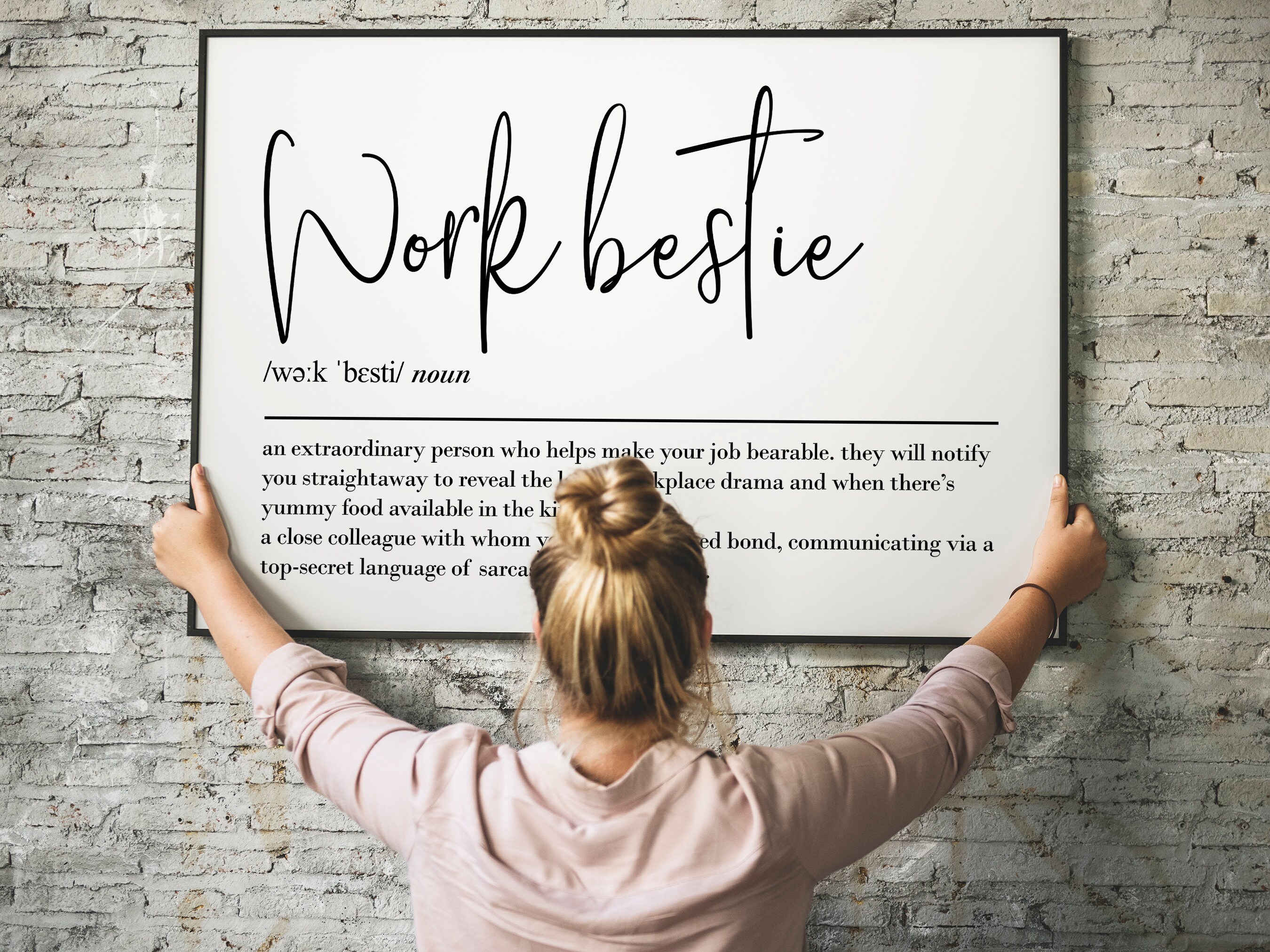 Work Bestie Gift Leaving a Job Leaving Gift Coworker Gift Etsy UK