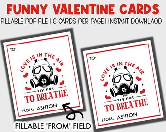 Valentine Cards For Boys | Funny Valentine Cards for Kids | Printable Valentine Cards For Boys | Tween Valentine Cards | Preteen Valentine