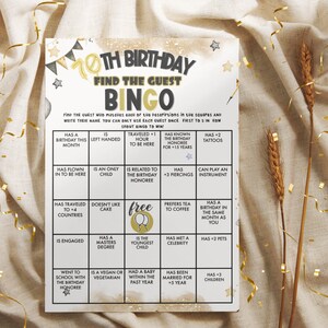 70th Birthday Games Born in 1954 Games 70th Birthday Party Game Bundle 1954 Birthday Ideas 1954 Birthday Trivia Game image 4