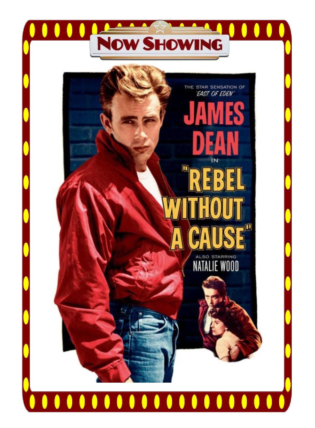 Rebel Without A Cause 1955 Movie Poster 3X4 High | Etsy