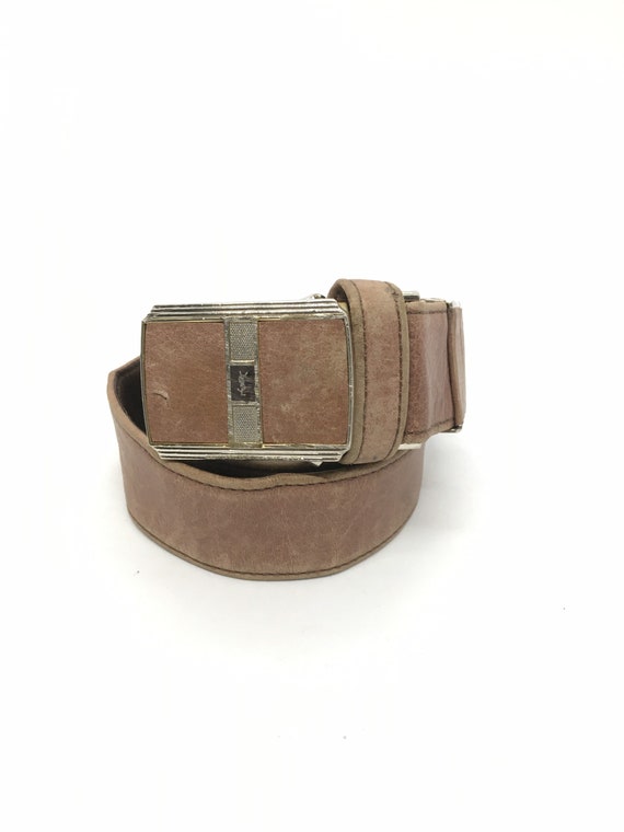 yves saint lauren belt casual brown free size - image 1